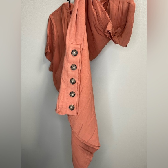 NEW Madewell Side-Button Easy Dress in Sweet Dahlia Women’s L Sheath/Shift Dress - Picture 6 of 13